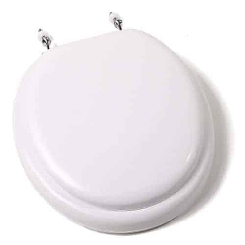Comfort Seats Deluxe Soft Toilet Seat with Wood Cores