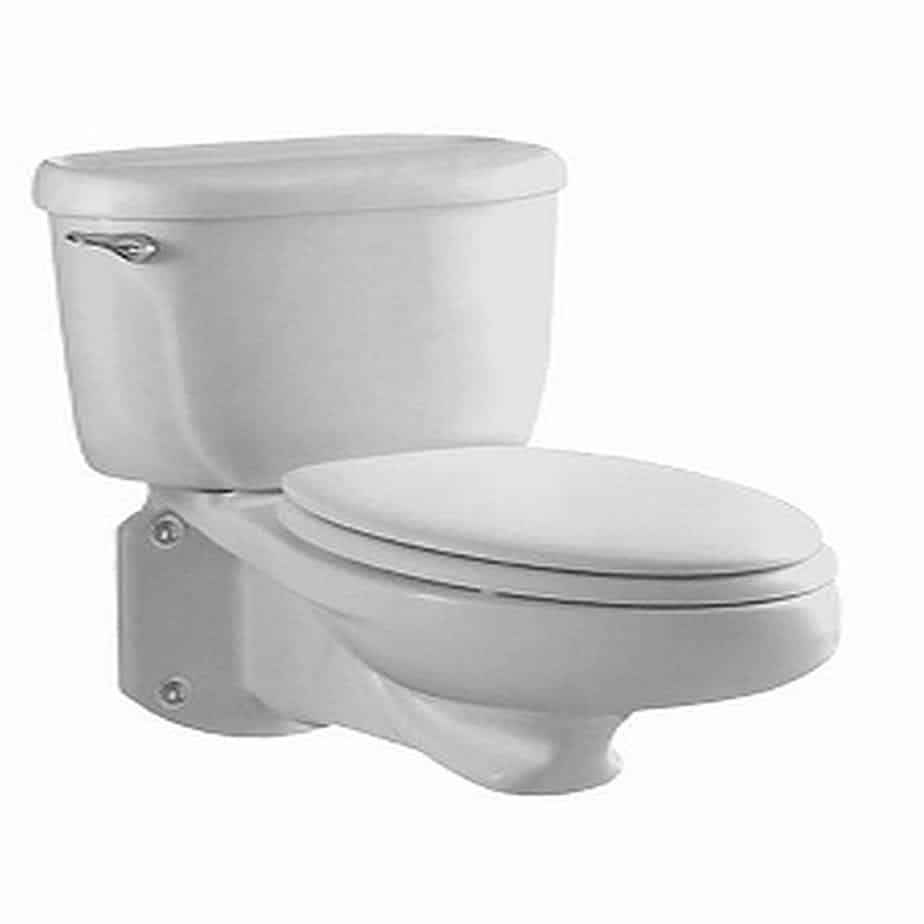 American Standard Glenwall Elongated Wall-Mounted Toilet