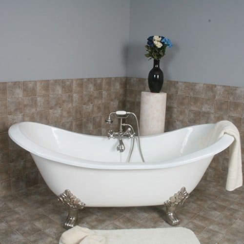 The Tub Connection Buchanan 71 Inches Double Ended Slipper Tub