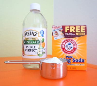 Heinz vinegar and baking soda