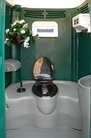 Picture of well designed portable comfort room