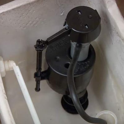 Toilet tank picture