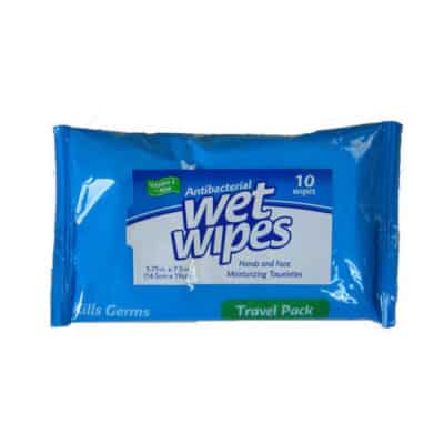Antibacterial wetwipes