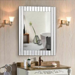 Tangkula Frameless Vanity